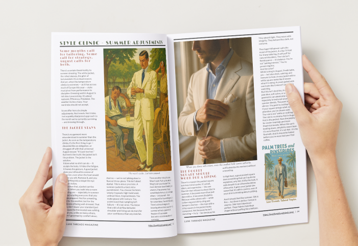 Luxe Threads — Mid-Month Dispatch (August 2025)