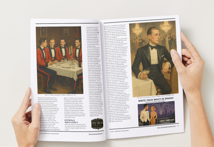 Luxe Threads Magazine — Issue 05 (2025): Tailored For Midnight
