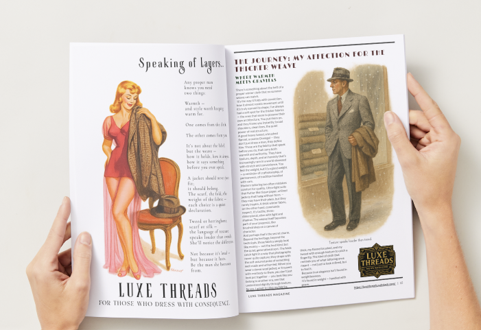 Luxe Threads Magazine — Issue 06 (2025): Rituals Of Winter