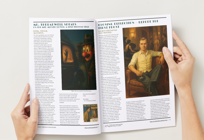 Luxe Threads — Mid-Month Dispatch (October 2025)